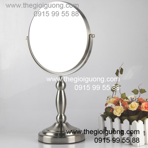 Mặt gương thực, kiểu dáng sang trọng của gương soi để bàn Womi SLK203 tạo cảm hứng làm đẹp cho quý bà